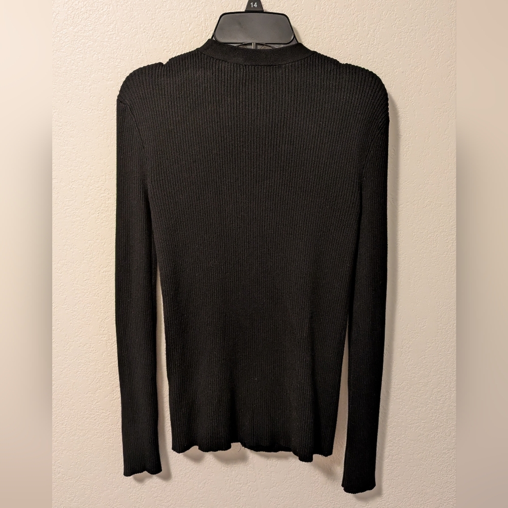 Forever 21  Knit Sweater With Neck Tie - Picture 3 of 4